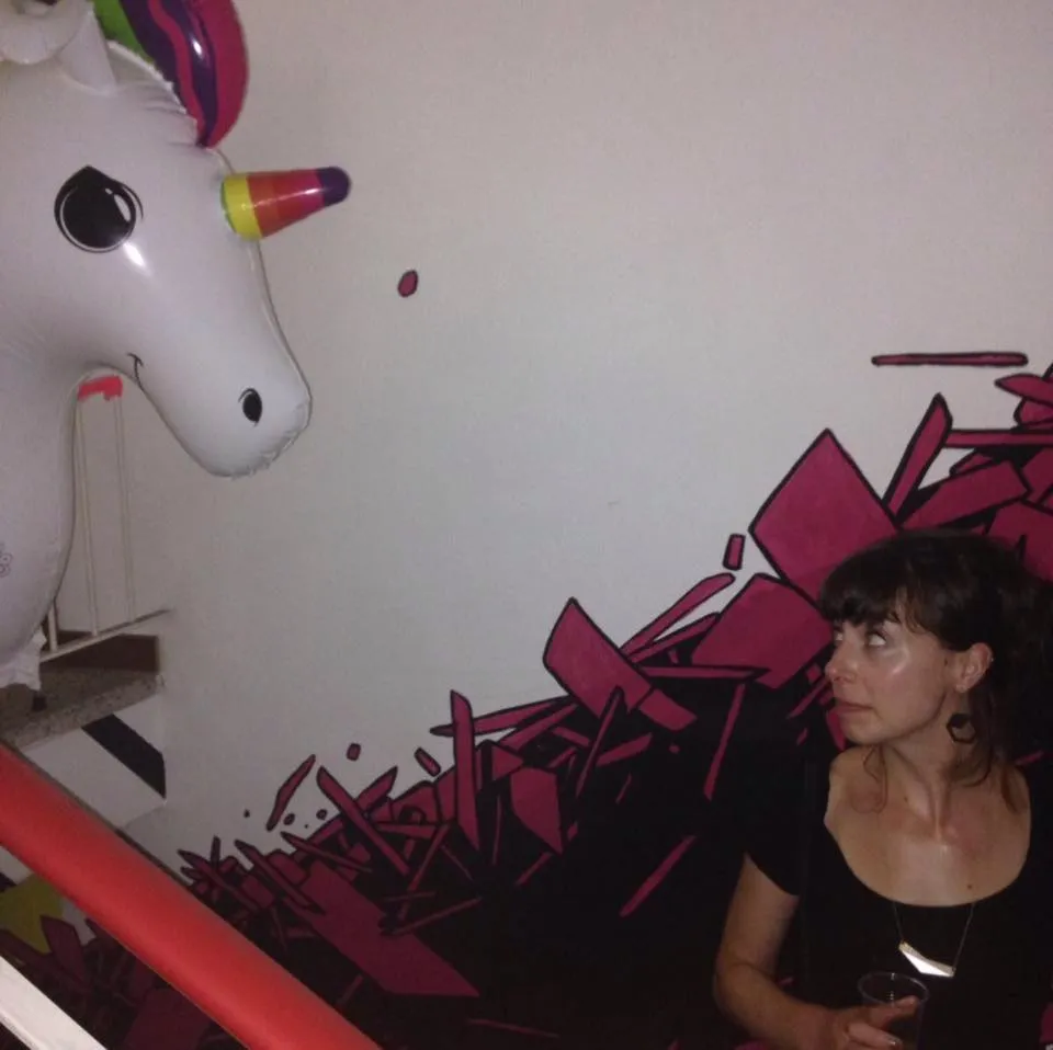 Helen with Unicorn